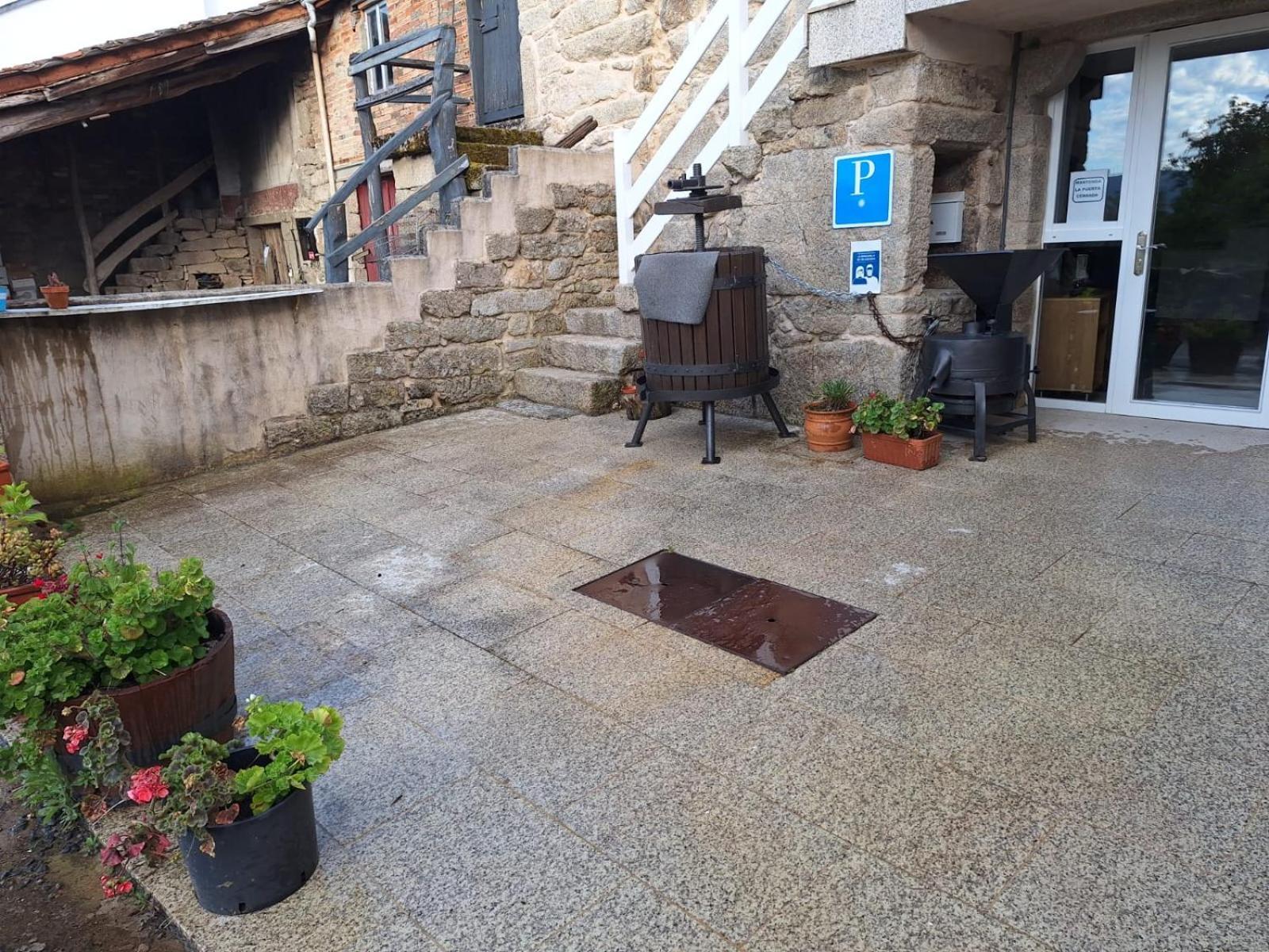 Pensión O Corazón da Ribeira Sacra La Teijeira Exterior foto